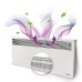 Конвектор TESY LivEco CN 051 100 EI CLOUD AS W с функция AirSafe, 1000W, Електронен термостат